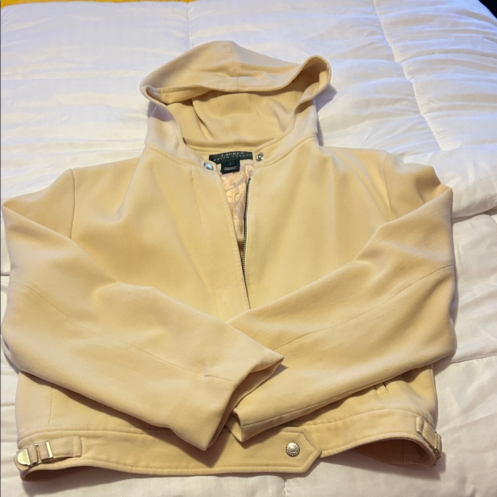 Ralph Lauren Women's Tan Bomber Jacket
